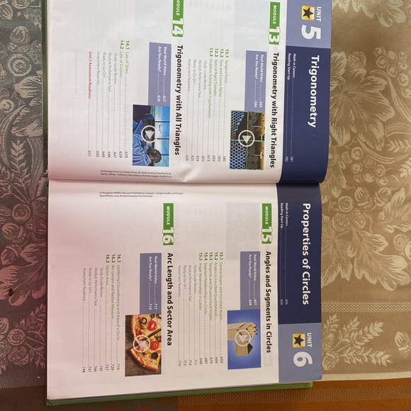 Student edition Houghton Mifflin Harcourt Geometry textbook - Picture 7 of 12